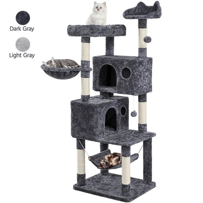 Multiple Level Cat Tree with Scratching Posts