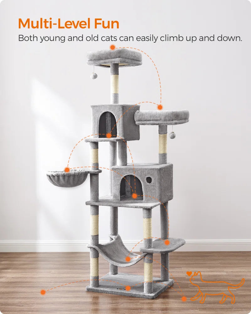 Timmins 78.3" Multi-Level Cat Tree