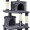 62.2Inches Cat Tree Cat Tower Cat Condo with Platform & Hammock, Scratching Posts for Kittens Pet Play House with Plush Perch for Indoor Activity Relaxing