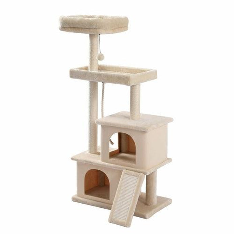 Luxury Cat Tree Entertainment Tower with Stairs