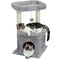 Cat Tree Condo 27" Cat Tower with Large Top Perch and Scratching Posts for Kittens and Medium Cats, Gray