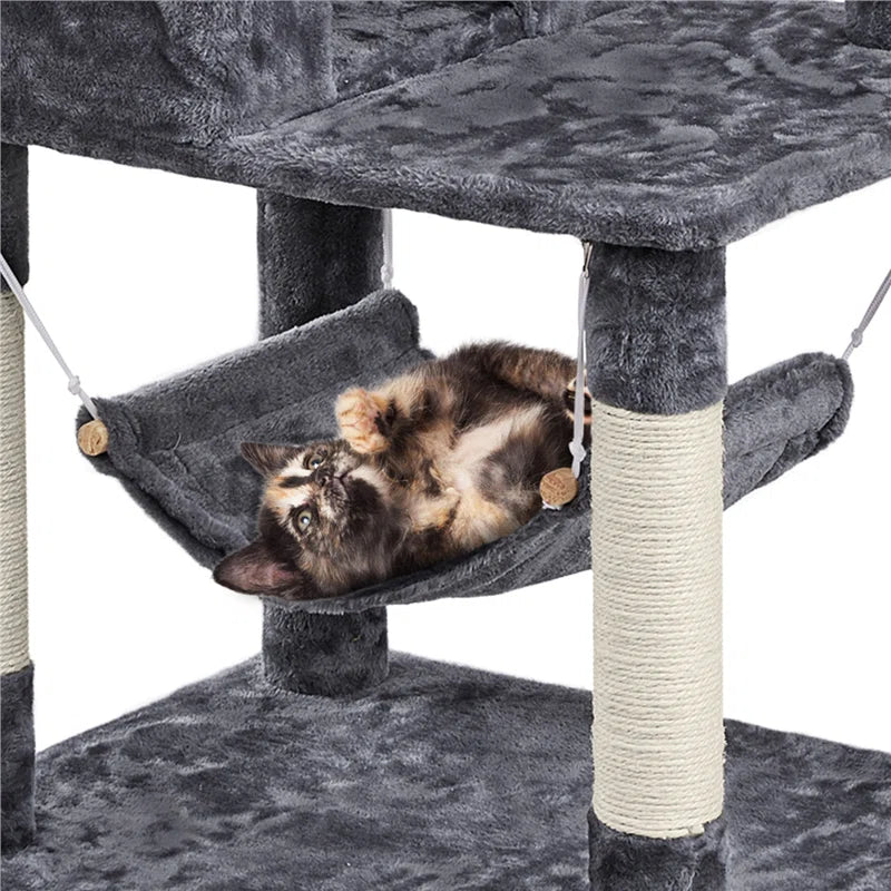 Multiple Level Cat Tree with Scratching Posts